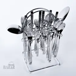 سرویس قاشق و چنگال 39 پارچه ام جی اس مدل DF 048
