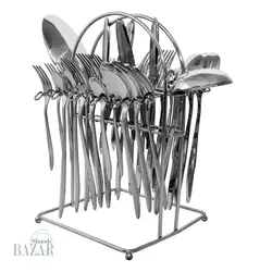 سرویس قاشق و چنگال 39 پارچه ام جی اس مدل DF 044