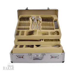 سرویس قاشق و چنگال 147 پارچه ام جی اس مدل پاسوا