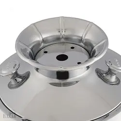 کتری رو گازی شیردار استیل 6 لیتر پلان کد 5170