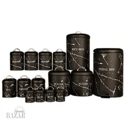 سرویس آشپزخانه 1+15 پارچه بی وی کی ماربل مدل 805581