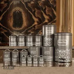 سرویس آشپزخانه 1+15 پارچه بی وی کی Spiral مدل 805385