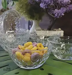 پیاله ماست تراشدار مدل اینسی پاشاباغچه کد 53393