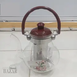 کتری خمره ای دسته بالا 1200 پیرکس