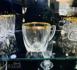 فنجان ونا لب طلایی بلینک مکس
