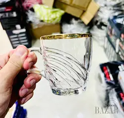 فنجان وِیو کوتاه لب طلایی بلینک مکس