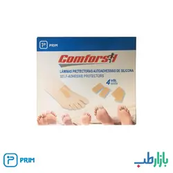 پد سیلیکونی چسبی مستطیلی 4 عددی پریم مدل CC224 | بازارطب