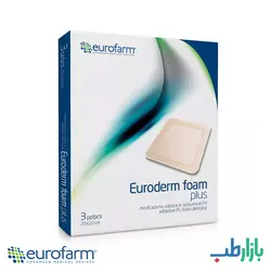 پانسمان فوم چسبدار فوم پلاس یورودرم یوروفارم | بازارطب