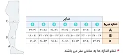 جوراب واریس بالای زانو وریمد