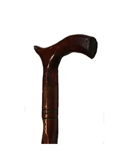 عصای چوبی طرح دار