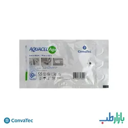 پانسمان هیدروفایبر نواری نقره دار آکواسل کانواتک | بازارطب