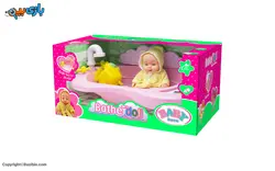 اسباب بازی دخترانه عروسک همراه با وان بیبی بورن
