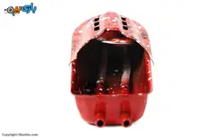 اسباب بازی نوستالژیک قایق نفتی زرد خال خالی کوچک