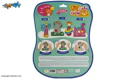 کاردستی تزئینی رنگین دوخت مدل سه پرنده لیموزی