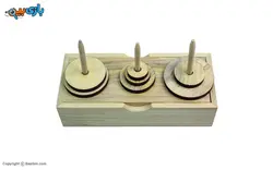 لعبة برج هانوي من بلوط