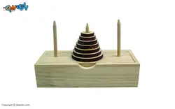 لعبة برج هانوي من بلوط