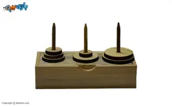 لعبة برج هانوي من بلوط