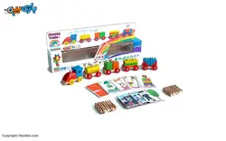 اسباب بازی قطار مونته سوری چوبی سپتا