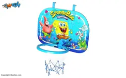 اسباب بازی ست بسکتبال دیواری سوپر با توپ طرح باب اسفنجی فکر بازینو