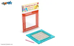 اسباب بازی آموزشی قاب دوخت پلاستیکی با سوزن لبخند