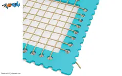 اسباب بازی آموزشی قاب دوخت پلاستیکی با سوزن لبخند