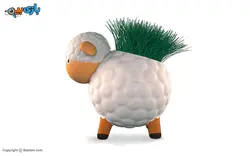 کاردستی سبزه بره کوچولو آوای باران