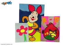 اسباب بازی هنر ماسه 18 رنگ