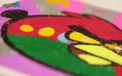 اسباب بازی هنر ماسه 18 رنگ