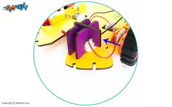 اسباب بازی آموزشی ربات فوتبالیست R 201 روبی