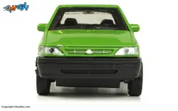 اسباب بازی پراید تاکسی سبز فلزی طاها