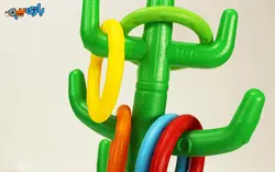 اسباب بازی حلقه پرتاب کاکتوس رینگ توز