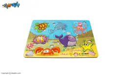 پازل چوبی آبزیان علی کوچولو