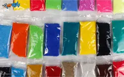 اسباب بازی هنر ماسه 24 رنگ جعبه ای