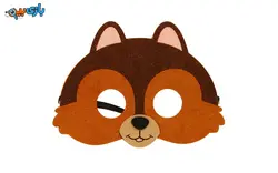 ماسک عروسکی حیوانات قندون