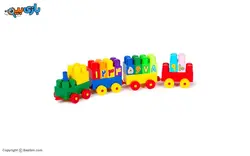 اسباب بازی آجره قطار اعداد با فرزندان