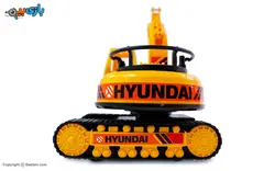 اسباب بازی کامیون حمل بیل مکانیکی درج