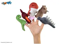 عروسک انگشتی دایناسورها شادی رویان
