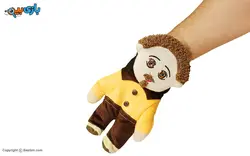عروسک پک خانوادگی  پویا و پونه خز دار پویا و پونه