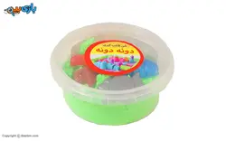 کاردستی شن جادویی تک رنگ ( دریایی ) شن جادویی