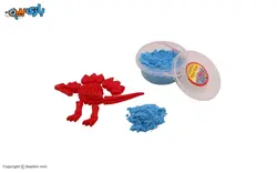 کاردستی شن جادویی تک رنگ ( دایناسور ) شن جادویی