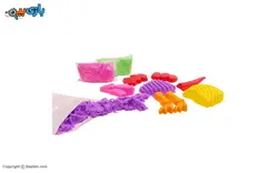 کاردستی شن جادویی 3 رنگ دایناسور شن جادویی