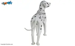 اسباب بازی فیگور حیوانات مدل سگ خالدار چشم آبی مک تویز