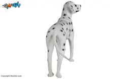 اسباب بازی فیگور حیوانات مدل سگ خالدار چشم آبی مک تویز