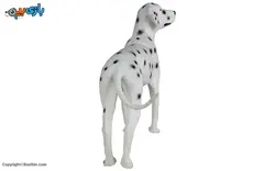 اسباب بازی فیگور حیوانات مدل سگ خالدار چشم آبی مک تویز