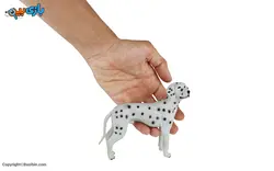 اسباب بازی فیگور حیوانات مدل سگ خالدار چشم آبی مک تویز