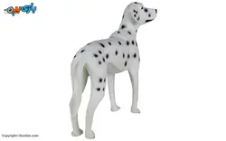 اسباب بازی فیگور حیوانات مدل سگ خالدار چشم آبی مک تویز