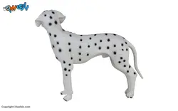 اسباب بازی فیگور حیوانات مدل سگ خالدار چشم آبی مک تویز