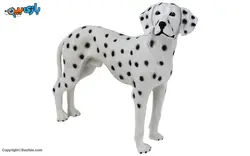 اسباب بازی فیگور حیوانات مدل سگ خالدار چشم آبی مک تویز