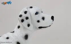 اسباب بازی فیگور حیوانات مدل سگ خالدار چشم آبی مک تویز