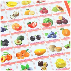 خرید سفره سخنگو دیواری انگلیسی میوه ها - بازی دونه